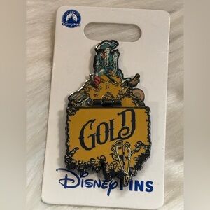 All that Glitters Be Not Gold Pirates of the Caribbean Fold Out Disney OE Pin